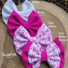 Load image into Gallery viewer, Pink π Ribbon Bow