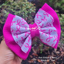 Load image into Gallery viewer, Pink π Ribbon Bow