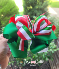 Load image into Gallery viewer, Tri Color π²π½ Ribbon Bow