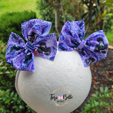 Load image into Gallery viewer, Wed Purple Bow