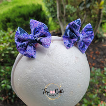 Load image into Gallery viewer, Wed Purple Bow