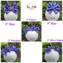 Load image into Gallery viewer, Wed Purple Bow