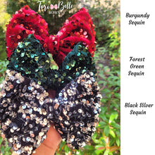 Load image into Gallery viewer, Black Silver Sequin