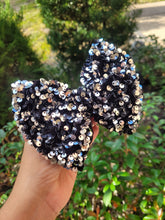 Load image into Gallery viewer, Black Silver Sequin