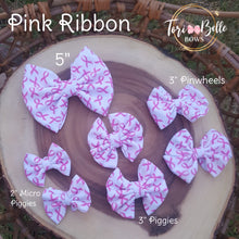 Load image into Gallery viewer, Pink π Ribbon Bow