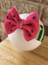 Load image into Gallery viewer, Watermelon Slice Headwrap!