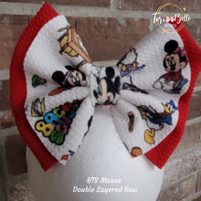 Load image into Gallery viewer, Back to School ๐ Mouse Bow