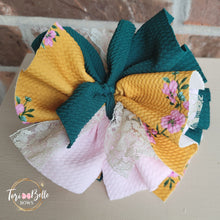 Load image into Gallery viewer, Mustard Floral Shabby