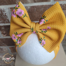 Load image into Gallery viewer, Mustard Floral Headwrap
