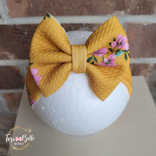 Load image into Gallery viewer, Mustard Floral Headwrap