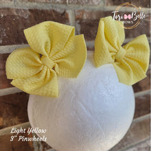 Load image into Gallery viewer, Light Yellow π Pastel Bow