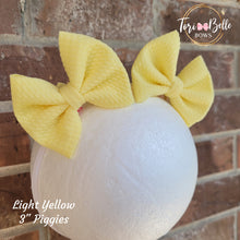Load image into Gallery viewer, Light Yellow π Pastel Bow