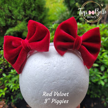 Load image into Gallery viewer, Red Velvet Bow