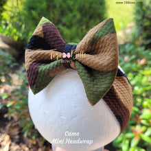 Load image into Gallery viewer, Camo Headwrap