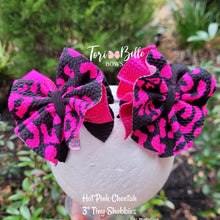 Load image into Gallery viewer, Hot Pink Cheetah Shabby