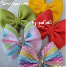 Load image into Gallery viewer, Easter Eggs Rhinestones Super Puff