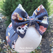 Load image into Gallery viewer, Farm Animals Headwrap