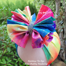 Load image into Gallery viewer, Rainbow Tie Dye Holo Shabby