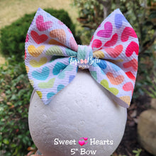 Load image into Gallery viewer, Sweet π Hearts Bow