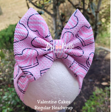 Load image into Gallery viewer, Valentine Cake Headwrap