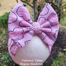 Load image into Gallery viewer, Valentine Cake Headwrap
