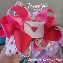 Load image into Gallery viewer, Envelope ❤️ Octapus Style Bow
