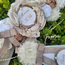 Load image into Gallery viewer, Teddy Bear Themed Maternity Sash &amp; Dad Pin
