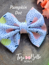 Load image into Gallery viewer, Pumpkin Dot &amp; 3 🧡🖤💚 Color Ribbon Piggies
