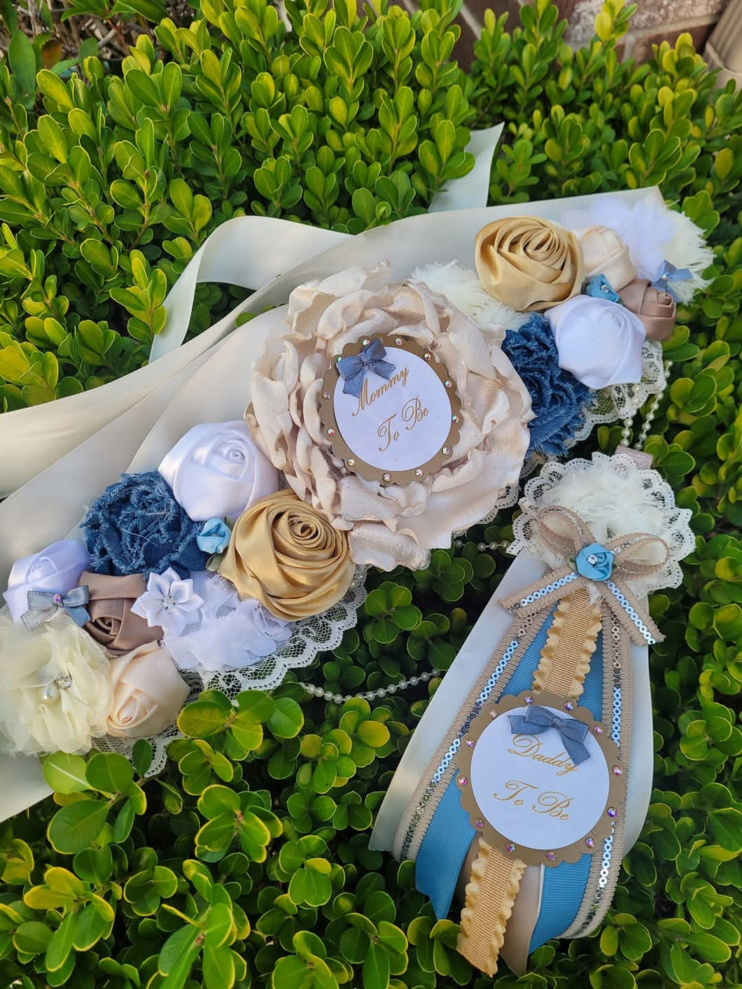 Cielito Lindo Themed Maternity Sash & Dad Pin