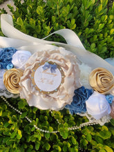 Load image into Gallery viewer, Cielito Lindo Themed Maternity Sash &amp; Dad Pin
