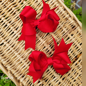 Red Ribbon Piggie Set