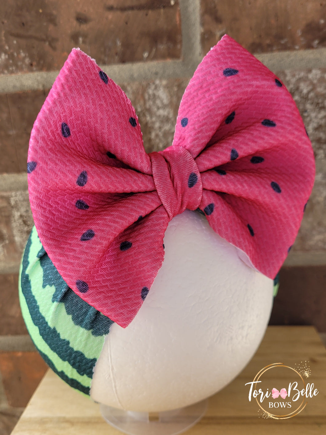 Watermelon Slice Headwrap!