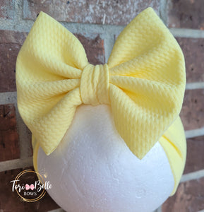 Light Yellow Pastel Headwrap