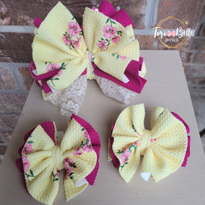 Yellow Floral Shabby