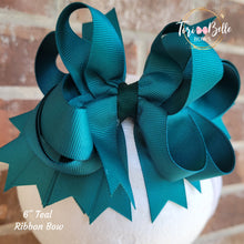 Load image into Gallery viewer, Fall Solids Medium Ribbon Bow
