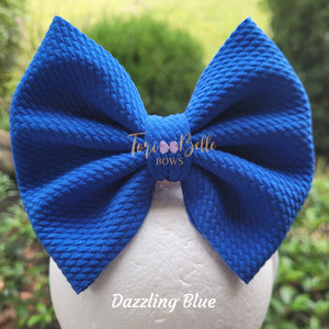 Dazzling Blue Bow