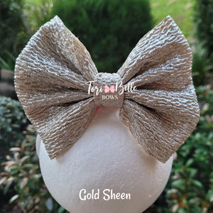 Gold Sheen Bow