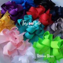 Load image into Gallery viewer, Medium Ribbon Bow - Many colors
