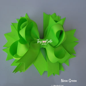 Medium Ribbon Bow - Many colors