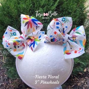 Fiesta Floral Bow