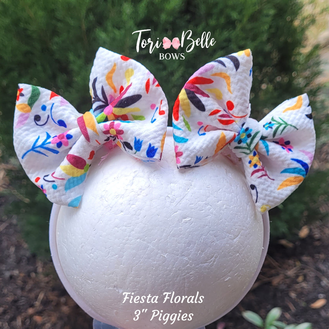 Fiesta Floral Bow