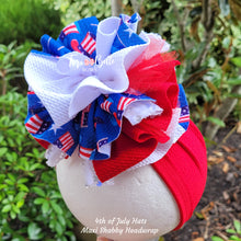 Load image into Gallery viewer, 4th of July Hats Shabby
