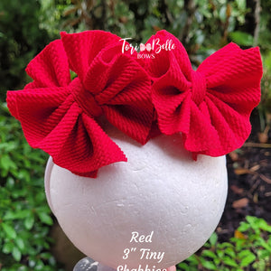 Red Shabby Headwrap