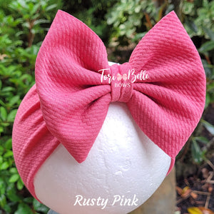 Rusty Pink Bow