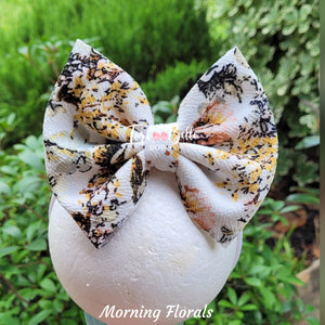 Morning Florals Bow