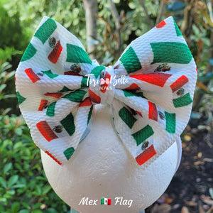 Mexico 🇲🇽 Flag Bow