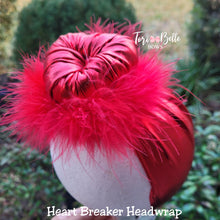 Load image into Gallery viewer, Heart Breaker w/ FeathersHeadwrap
